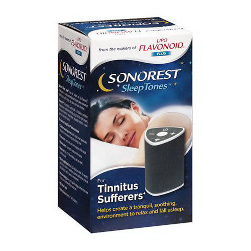 Lipo-Flavonoid SonoRest Sound Machine for Tinnitus Sufferers, 1 Ea